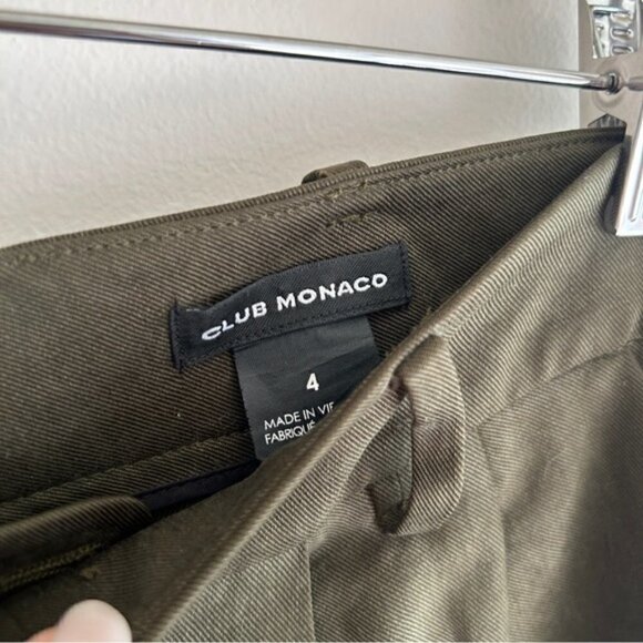 CLUB Monaco Khaki Wide Leg Culotte trousers - Picture 5 of 5